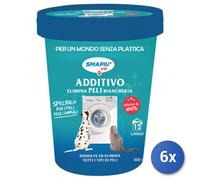 6x Bundle Smapu Additivo Elimina Peli Biancheria 500Gr