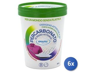 6x Bundle Smapu Percarbonato Di Sodio Pof.Colorat.500Gr