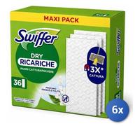 6x Bundle Swiffer Ricambi panno x36 pz dry fresco pulito