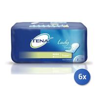 6x Bundle Tena X Incontinenza Lady Super 15 Pezzi 5 Gocce