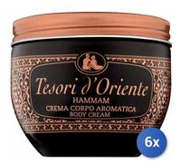 6x Bundle Tesori D’Oriente Hammam 300Ml Crema Corpo