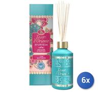 6x Bundle Tesori D'Oriente Bastoncini Deodoranti 200 Ml. Ayurveda