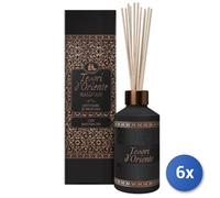6x Bundle Tesori D'Oriente Bastoncini Deodoranti 200 Ml. Hammam