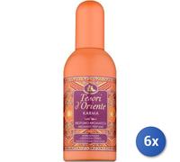 6pz Tesori d’Oriente Karma profumo aromatico Fiore Nashi & Legno Cedro 100ml
