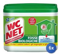 6x Bundle Wc Net Attivatore Fosse Biologiche 12 Buste