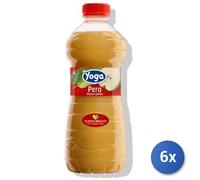 6x Bundle Yoga Succo Bottiglia Lt 1 Pera