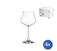 6x Calici Goblet In Vetro Trasparente Ego, 50Cl