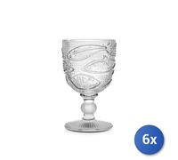 6x Calici In Vetro Trasparente Atlantico Cl30, H&H