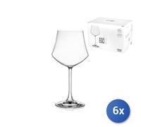 Set 6 Calici Vino EGO 2 in Eco Cristallo 43,1 cl RCR per Bar e Ristorante