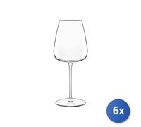 6x Calici In Vetro Trasparente Meravigliosi, 55Cl