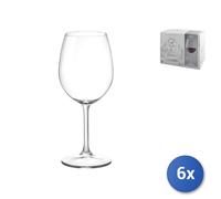 6x Calici In Vetro Trasparente Riserva Per Nebbiolo Cl49