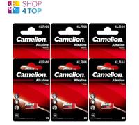 6x CAMELION 4LR44 6V Batterie Alcaline Mercury Free 150mAh PX28A