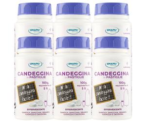 6x Candeggina Classica in Pastiglie Smapiù Lavanda (240 pastiglie)