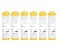 6x cartuccia filtro acqua 10 "cartuccia anticalcare filtro addolcitore acqua