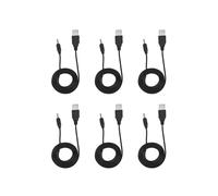 6X Cavo di Alimentazione USB A 3,5mm Jack 5V