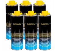 6x Cera Conservativa Protettiva per Sottoscocca Ambra 1000 ml Ranal