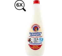 6x ChanteClair Sgrassatore Universale Ricarica al Profumo di Marsiglia 6x600ml