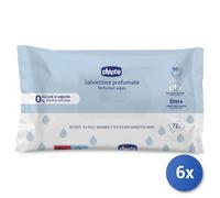 6x Chicco Salviette Baby 72 Pezzi