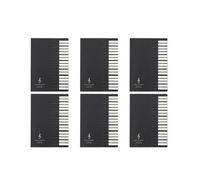 6X Cinque Righe Note Musicali Note Musicali Scheda Personale Staffa Notebook