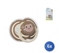 6x Ciucci Ortodontico Scimmietta Lulabi