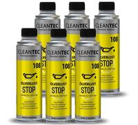 6x CLEANTEC Perdita di Olio Fermata 300ml Additivo per Motore Cambio Con Consumo