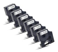 6X Compatibile Nastro per Etichette DYMO D1 45013 S0720530 per D1 A45013