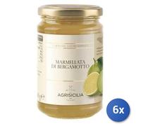 6x Confettura Agrisicilia Bergamotto Gr. 360