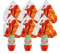 6X Confezione Per Kinder Gransorpresa Mostriciattoli MINI Ovetto Uova di Cioccolato a Latte con Sorpresa, 6x41g (EDIZIONE 2026)