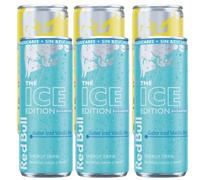6X Confezione Per Red Bull Energy Drink, The Ice Edition Sugarfree Iced Vanilla Berry e Summer Edition Sudachi Lime, Confezione Assortita, 6x250ml