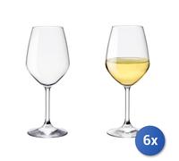 6x Confezioni 2 Calici In Vetro Restaurant Vino bianco cl 44 Trasparente Rocco