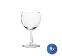 6x Confezioni Royal Leerdam di 3 calici ballon in vetro trasparente con di cl 25