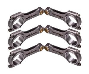 6x Connecting Conrod Con Rods Pleuel Bielle for BMW 328i 528i E36 E46 M52B28