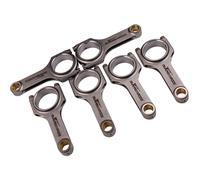 6x Conrods for BMW 5-Serie E34 535i 7er E32 735 M30 ARP 2000 Bolts 800HP Bielle