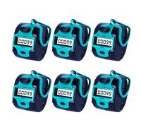6X Contatore Elettronico Clicker Manuale Digitale Contatore per Punti Conta2866