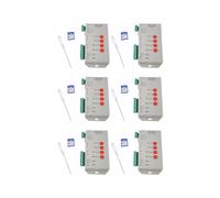 6X Controller LED RGB T1000S Scheda Controller 2048 Pixel per WS2801 WS2811 WS2812B SK6812 LPD6803 Striscia LED