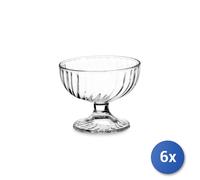 Arcoroc Sorbet Coppa di gelato guarnita 210ml, 6 Coppe
