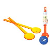 6x Coppia Posate Insalata Saturno 133 Cosmoplast