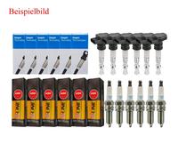 6x Delphi Bobina + 6x NGK Candela V-Line per VW Golf IV 1J1 2.8 V6 4motion