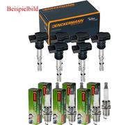 6x Denckermann Bobina Accensione + Denso Candela per JAGUAR S-TYPE X200 3.0