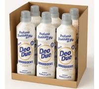 6X DEO DUE Ammorbidente Premium Bianco Latte 1LT Morbidezza e Freschezza