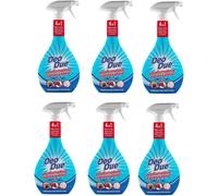 6x Deo Due Spray Profumatore Sgrassatore Fragranza Azzurro da 600ml x 6 Pezzi