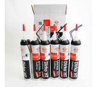 6x Dichtmasse DIRKO HT ProfiPress Nero 200 ml ELRING = 1 Cartone