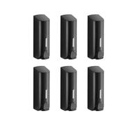 6X Dispenser di Sapone Da 350 Ml Dispenser di Sapone Manuale Un Parete Dispenser di Sapone Liquido per Gel Doccia Da Bagno