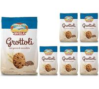 6X Divella Grottoli Biscotti con Gocce di Cioccolato
