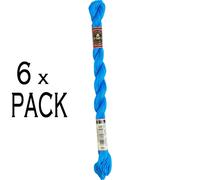 6x DMC Filato per bordatura forza 3, 15 m, 115a/3-995