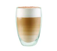 6x Doppia Parete Latte Macchiato Occhiali 2er Set 450ml Bicchieri Tazza Caffè