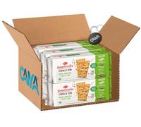 6X Doria Semplicissimi Vegan Crackers di Grano Saraceno e Semi di Chia Fonte di Fibre 245g [CAIYA® BOX da 6 Confezioni]