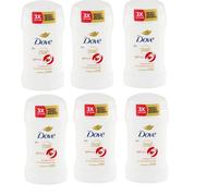 6X DOVE DEO STICK ADVANCED CARE PROFUMO DI MELOGRANO 6X50ML