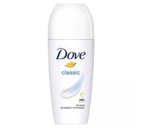 6x Dove Deodorante Roll-On Deoroller 50ml - 48h-Schutz, Tipo Pelle & Cura