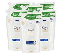 6x Dove Eco-Ricarica Nutrimento Profondo Detergente Liquido Idratante Sapone Mani Effetto Rivitalizzante - 6 Ricariche da 500ml